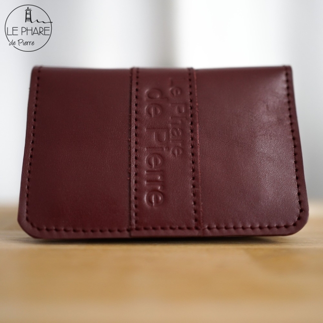 Porte-monnaie en cuir 